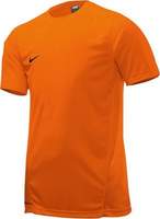 Nike shirt safety orange/black tenniskleding