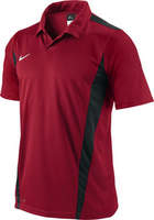 Nike polo varsity red/black tenniskleding