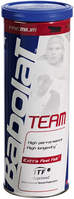 Babolat gasgevulde Team 3 st. tennisbal