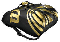Wilson BLX Tour Super 6 Bag Black/Gold tennistas